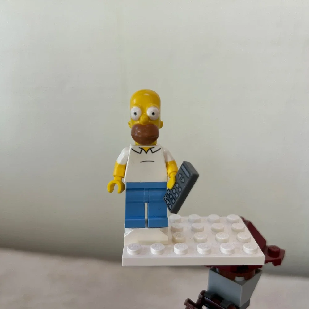 Lego homer minifig simpson
